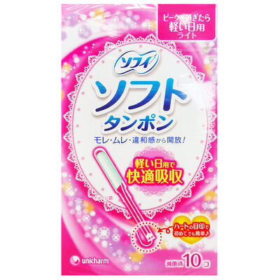 

Unicharm built-in sanitary napkin a small amount of 10 daily