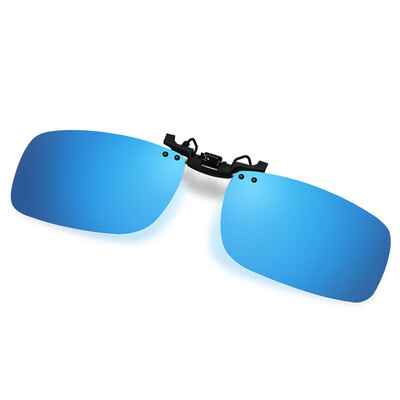 

Jingdong supermarket blue its Bluekiki polarized clip sunglasses men&women myopia glasses clip driving mirror glasses clip 40 black&gray large