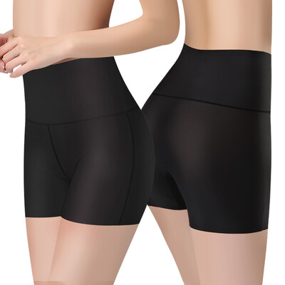 

Соединенные Штаты и Ya Ting [2] высокие талии льда шелка безопасности брюки дамы белье бесшовные хлопчатобумажное нижнее белье женский черный + черный XXL код