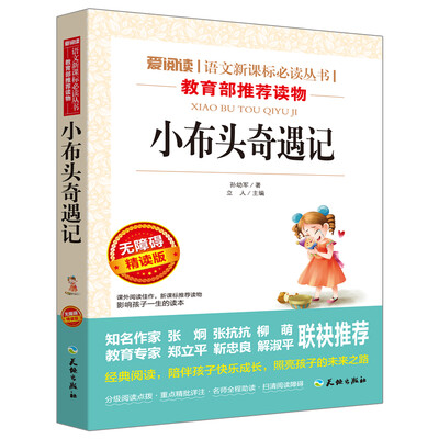 

小布头奇遇记/语文新课标必读丛书分级课外阅读青少版无障碍阅读彩插本