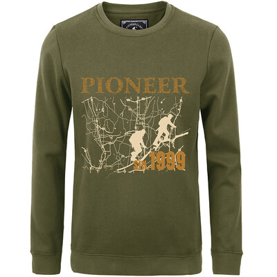 

Pioneer Pioneer Camp Sweater Men's Comfort Trends Sweater Round Collar 611903 Black XXL