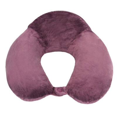 

Car kiss memory cotton U-shaped pillow car headrest slow rebound neck pillow royal blue