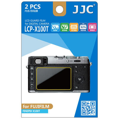 

JJC LCP-X100T Fuji X100F X100T X-M1 X-A1 X-A2 Camera Screen Protector Film Anti-scratch Anti-fouling Reduced Fingerprint High Clear HD Film 2pcs