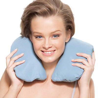 

TRAVEL BLUE Memory Cotton U-neck cervical neck pillow aircraft car travel pillow