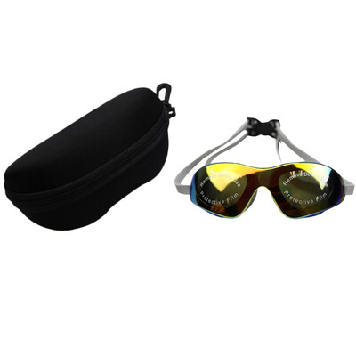 

Big Glasses Plating Adult Anti-fog Waterproof UV Protection Swimming Goggles