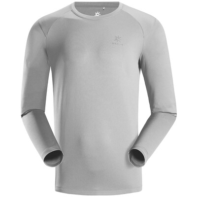 

Kailas (Kailas) outdoor round neck fast-drying T-shirt long-sleeved sports fitness training training sweat breathable quick-drying function clothing female section summer lotus purple