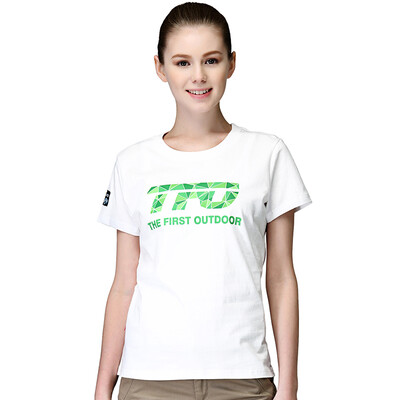 

TFO футболка быстрый сухой пот дышащий открытый досуг футболка 613614 женские модели весна зеленый M