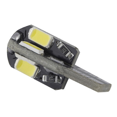 

T10 2W 8 SMD LED Холодный белый / теплый белый свет клина Основание W5W 168 Купол 12V лампа
