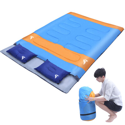 

Arctic Wolf (BeiJiLang) хлопка спальные мешки на открытом воздухе кемпинга взрослых спальный мешок легкий хлопок спальный мешок обеденный перерыв 1.8кг Orange 028