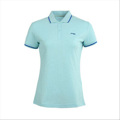

Li Ning (LI-NING) Women buy a series of short-sleeved POLO shirt APLJ088-1 light blue blue