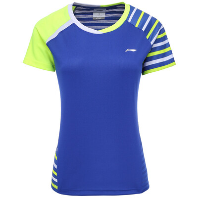 

Li Ning Li-Ning AHSL375-1 бадминтона мужских флуоресцентного зеленый свет футболка L