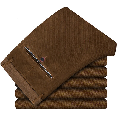 

Антарктических мужские деловые случайные дикие прямые толстые брюки цвета хаки 905 32