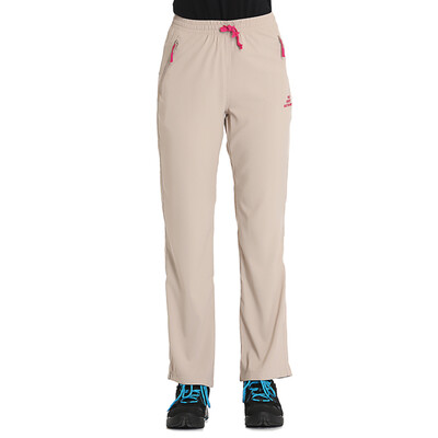 

TFO quick-drying pants [ice-like slippery wire] light breathable soft outdoor quick-drying exercise storage casual pants 723523 female light blue L