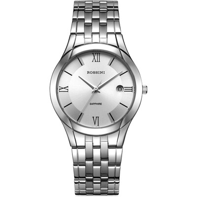 

Rossini (ROSSINI) watch Ya Zun business series with calendar thin models imported movement quartz couple table male watch R5457W01D