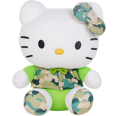 

Hello Kitty Hello Kitty Camouflage Series Plush Toy Software Particle Doll Doll Pillow Cushion Dolls 13 "33 Rose