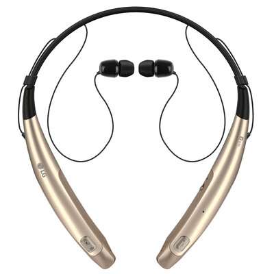 

LG HBS-770 Bluetooth беспроводная гарнитура телефона гарнитура уха спортивные наушники музыка наушники шеи носить золото