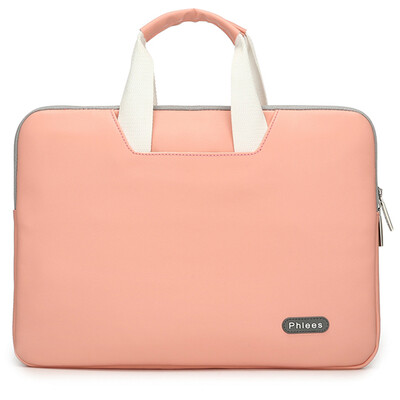 

Phlees Computer Bag 15.4 "Sunshine Series Apple Lenovo ASUS Dell Handheld Сумки для ноутбуков Сумки MacbookPro / Air Pink