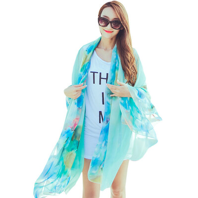 

IKEWA) B083zi Korean version of the wild sunscreen scarf female summer beach beach towel large shawl scarf spring and autumn Variety shawl scarf scarf female purple