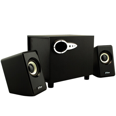 

Wholesale 2806 wooden small speaker bass gun 2.1USB desktop notebook computer audio