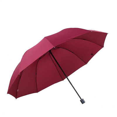 

Jingdong supermarket] heaven umbrella to increase the reinforcement of high-density water-resistant collision cloth a dry three fold business tripny umbrella deep blue 33212E