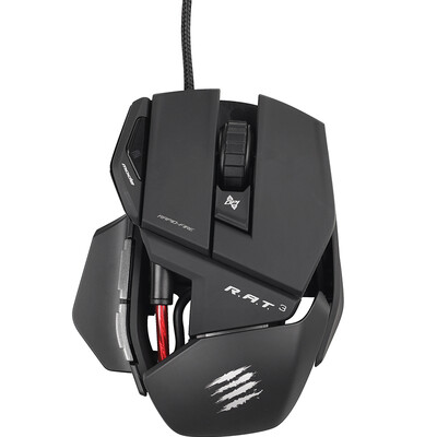 

MAD CATZ Rat1 / Rat1 новая концепция легких матовой портативные мыши черной