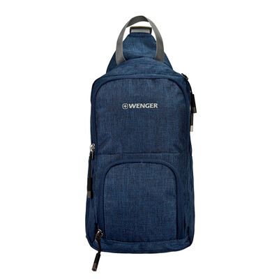 

[Jingdong Supermarket] Swiss Army knife Wiguo (Wenger) shoulder bag chest baby men and women fashion casual polyester gray SAB51915107043