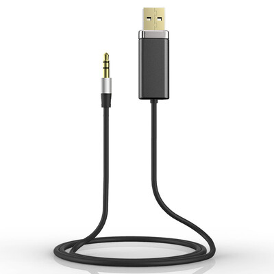 

Blue string BL Bluetooth adapter cable HIFI wireless Bluetooth audio receiver speaker amplifier adapter black