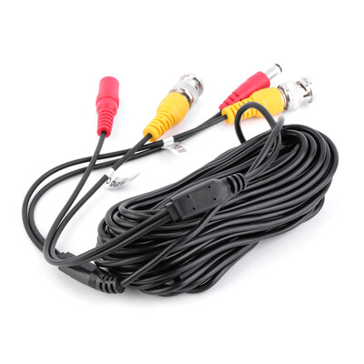 

10M 33FT Home Surveillance CCTV Camera DVR Video Power Security BNC RCA Cable