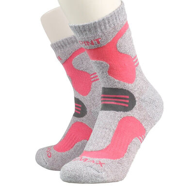 

Elmont ALPINT MOUNTAIN outdoor accessories couple models outdoor socks breathable warm comfortable comfortable 620-901 female models pink