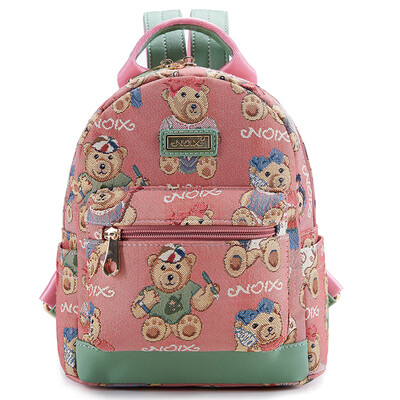 

Орехи (Noix) NXS6001 Мэн Ксионг школы серии плеча сумки леди рюкзак холст сумка розовый