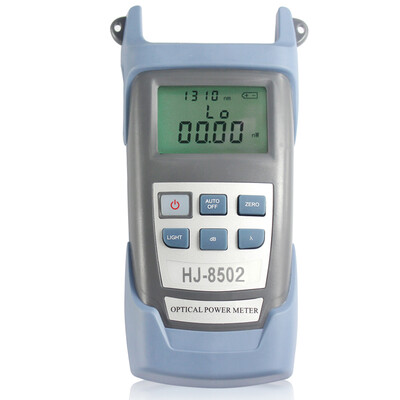 

Haile HJ-8502 измеритель мощности измерителя мощности оптического волокна -50 ~ +26 тестер волокна (включая батарею, сумочку)