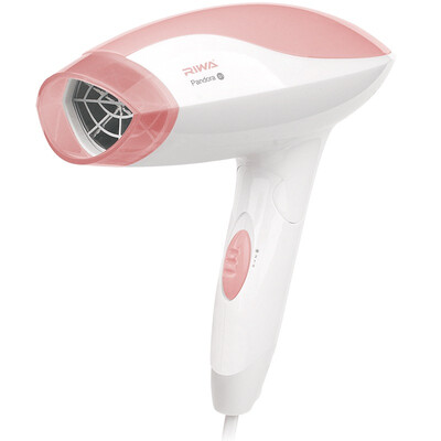 

RIWA Q1 1200W Mini folding hair dryer white&pink