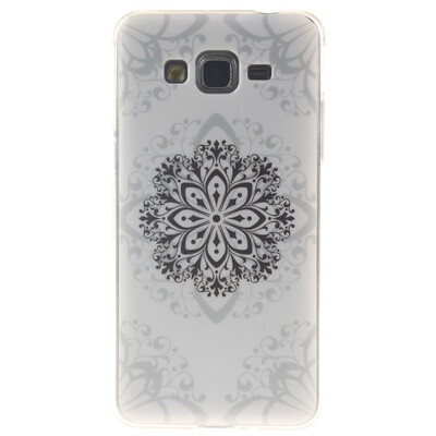 

Обложка дурман цветы шаблон Мягкий тонкий ТПУ резиновый силиконовый гель чехол для SAMSUNG GALAXY Grand Prime G530