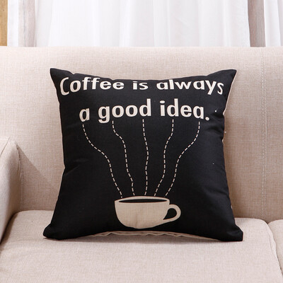 

Yi Erman home furniture pillow pillow office sofa sofa pillow car care waist pillow cushion with core inspiration coffee