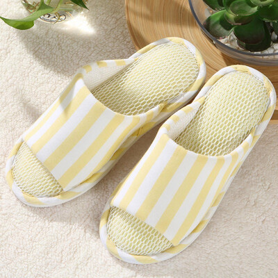 

Mercury Home Textiles (MERCURY) Couples Room Home Soft Skid Slip Slippers Famous Wind Leisure Mesh Slippers (Light Gray) 44-45 yards