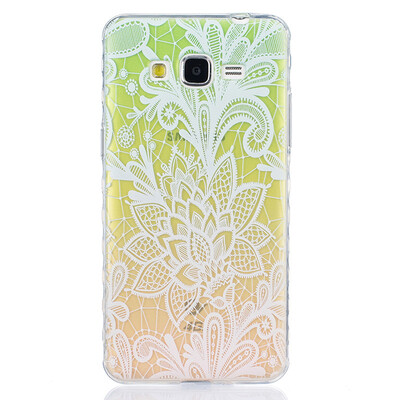 

Rose Pattern Soft Thin TPU Rubber Silicone Gel Case Cover for SAMSUNG GALAXY Grand Prime G530