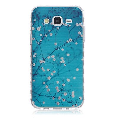 

Plum blossom Pattern Soft Thin TPU Rubber Silicone Gel Case Cover for SAMSUNG GALAXY J5