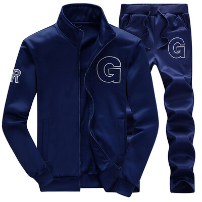 

Антарктический (Nanjiren) открытый спортивный костюм для мужчин, пригодный для повседневной спортивной одежды, два комплекта 16030NJ895 темно-синий M