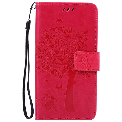 

Rose Tree Design Кожа PU откидной крышки Кошелек Карты Держатель чехол для HUAWEI P9