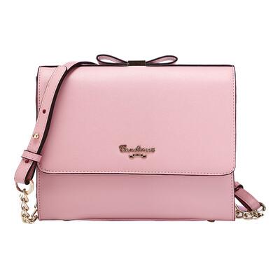 

Fashion style kangaroo BANDICOOT handbags new leather shoulder bag female Messenger bag chain package 0417 black