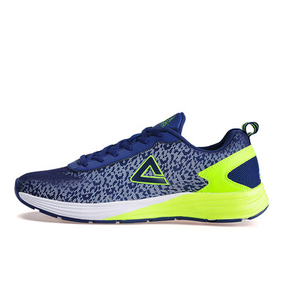 

Peak PEAK male running shoes Moon blue fluorescent yellow 41 yards