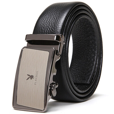 

Playboy PLAYBOY Belt Men's Belt Head Creams Бесплатный бизнес Повседневная мода Брюки Мужские PDF3173-6B Черный