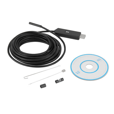 

6LED Водонепроницаемая 5.5mm 5M USB эндоскоп Borescope Фотоцентр Осмотр