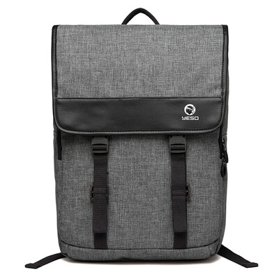 

Outdoors Master (YESO) Shoulder Bag Men's Computer Bag Portable Casual Backpack Travel Bag Bag 801612 Fog Gray