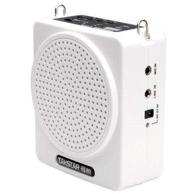 

Победитель (TAKSTAR) Учитель громкоговорителя E180M, посвященный высокомощному обучению, посвященный громкоговорителю, литиевый аккумулятор на 20 часов может быть вставлен в U-образный переносной аудио слот из слоновой кости