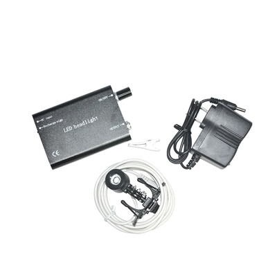 

Rechargeable battery Portable Black Head Light Lamp for Dental Surgical Medical Binocular Loupe180247