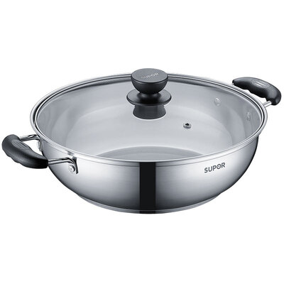 

Jingdong Supermarket Supor supor fashion 304 stainless steel reheating pot 30CM induction cooker general