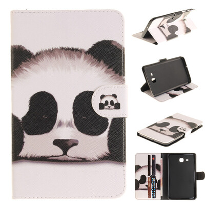 

Panda Style Embossing Classic Flip Cover with Stand Function and Credit Card Slot for SAMSUNG GALAXY Tab A 7.0 T280