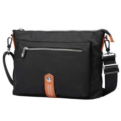 

Мужская сумка мужского пола Paul Paul случайная мужская сумка Messenger корейская версия мужского холста мешок многофункциональный пакет черный