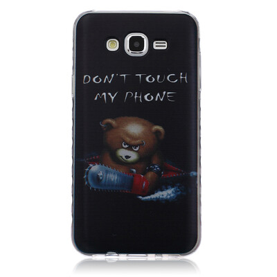 

Bear Pattern Soft Thin TPU Rubber Silicone Gel Case Cover for SAMSUNG GALAXY J7